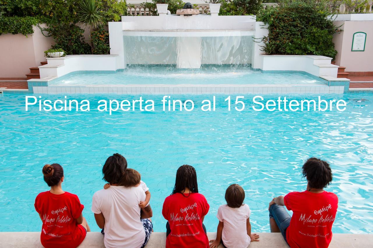 Hotel Milano Helvetia - In Centro Con Piscina Ριτσόνε Εξωτερικό φωτογραφία